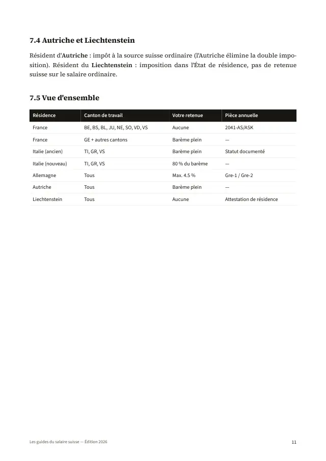 Page intérieure — Engager un frontalier
